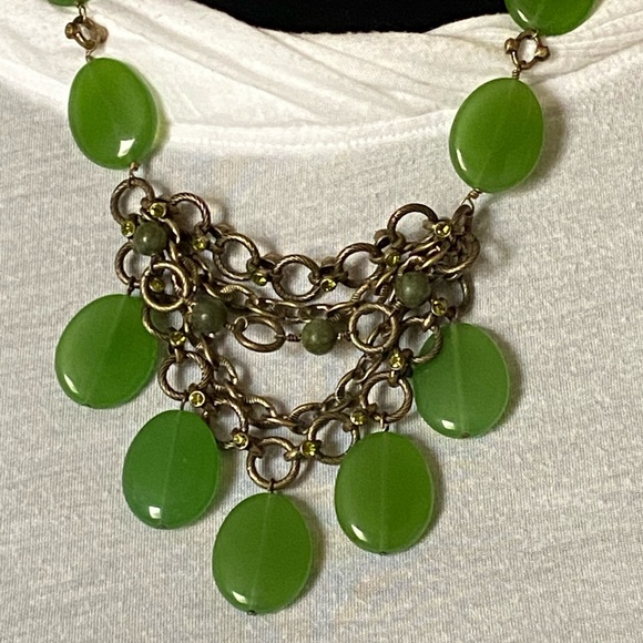 Lia Sophia Kiam Collection Jade Necklace - Picture 2 of 9